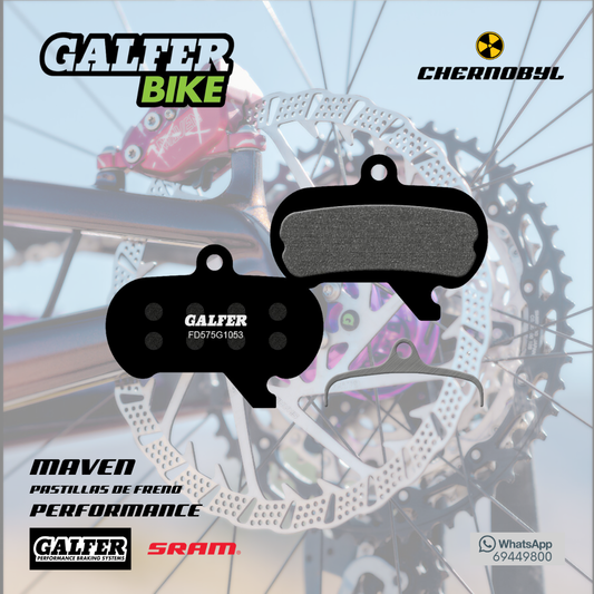 GALFER Performance para Maven (SRAM) - Pastillas de Freno