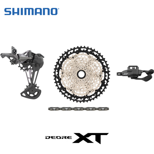 SHIMANO Grupo Deore XT M8100, 1x12 Velocidades, 10-51T - Kit de Transmisión