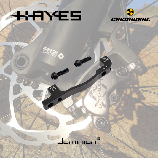 HAYES +43mm Post Mount 160 a 203mm - Adaptador de freno de disco