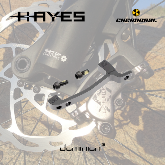 HAYES +23mm Post Mount 180 a 203mm - Adaptador de freno de disco