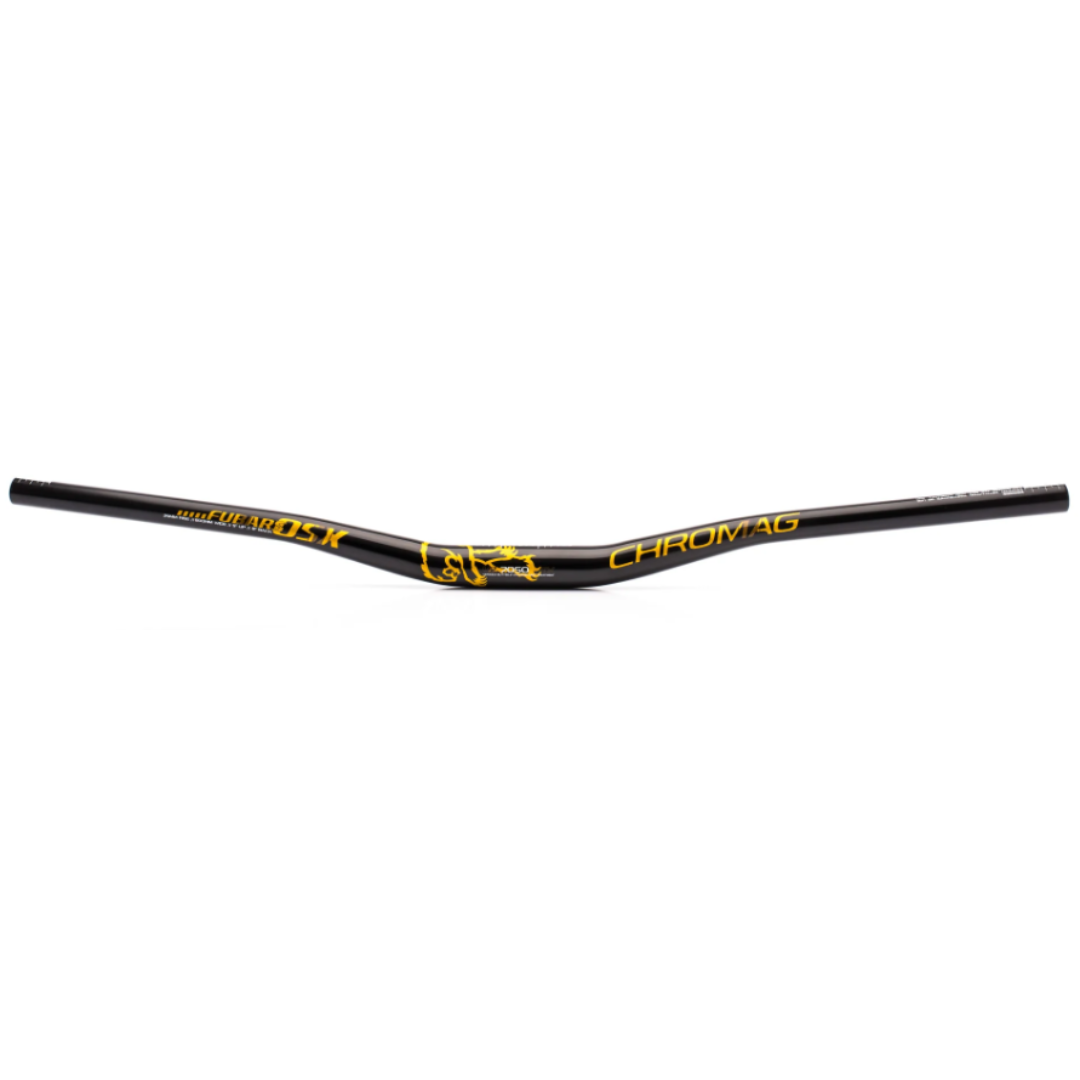 CHROMAG Fubars OSX LTD 31.8 25mm Rise, Black/Gold - Manillar