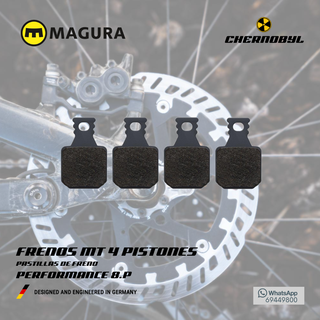 MAGURA Performance 8.P para MT 4 Pistones - Pastillas de Freno