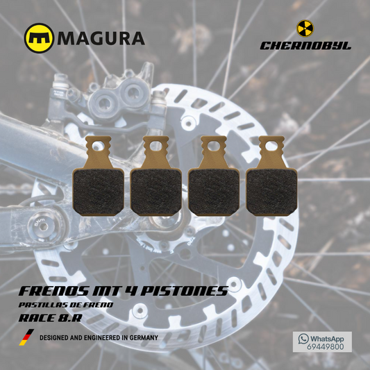 MAGURA Race 8.R para MT 4 Pistones - Pastillas de Freno