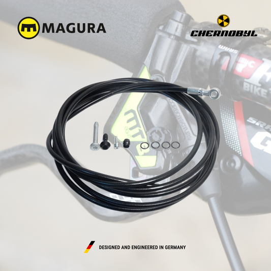 MAGURA Kit de Manguera Hidráulica de Freno, 2500mm, Banjo