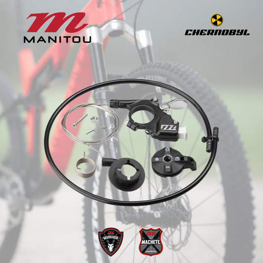 MANITOU Integrated Lock Out MILO, para Damper Kwik Toggle, Kit Completo - Mando de Bloqueo Remoto