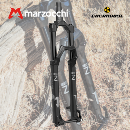 MARZOCCHI Bomber Z2 140mm, 29", 15x110 Boost, 44mm Offset, Shiny Black - Horquilla