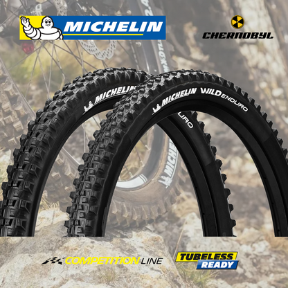 (Set de cubiertas) MICHELIN Wild Enduro Competition Line FRONT MAGI-X / REAR GUM-X