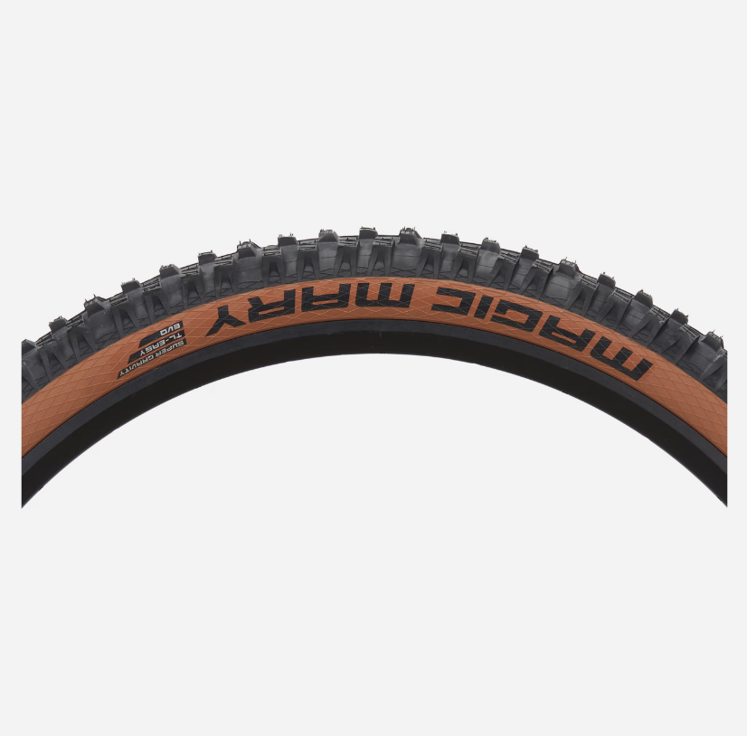 (Set de cubiertas) SCHWALBE Magic Mary / Big Betty EVO ADDIX Soft SuperGravity TLE Bronze Skin