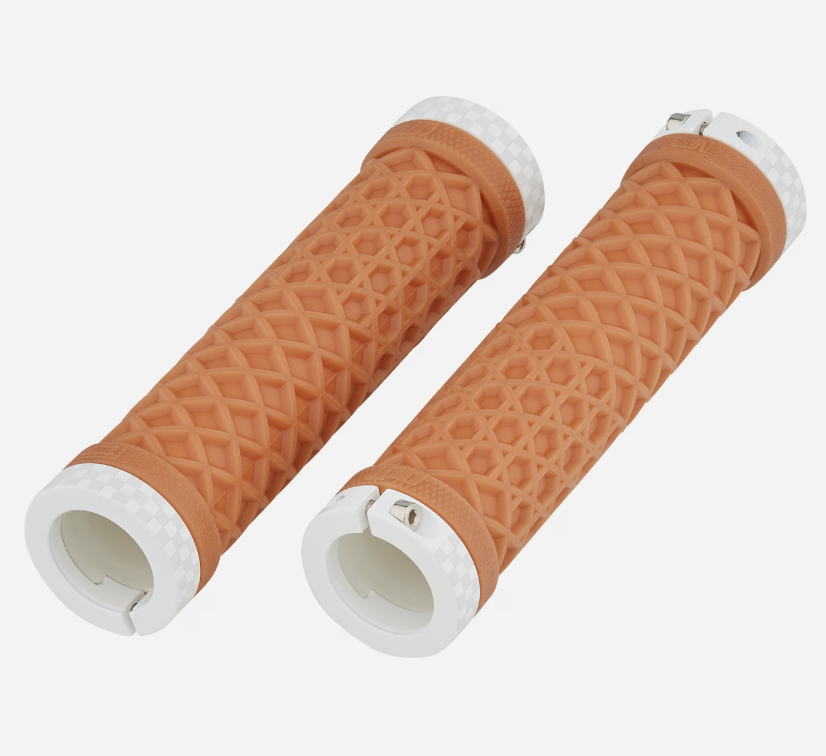 ODI Vans Edition Lock-On Grips Classic Gum White