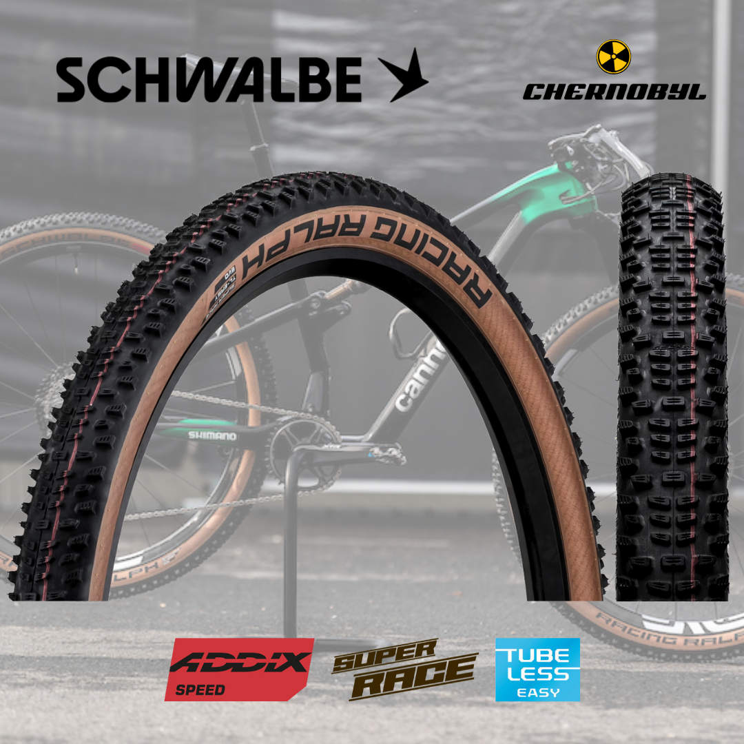 SCHWALBE Racing Ralph EVO ADDIX Speed SuperRace TLE Transparent Skin