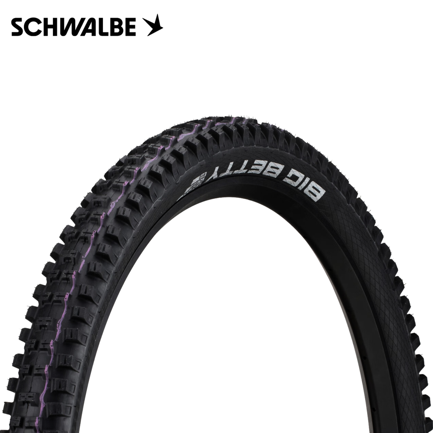 SCHWALBE Big Betty 27.5"x2.40 EVO ADDIX UltraSoft SuperDownhill TLE Black