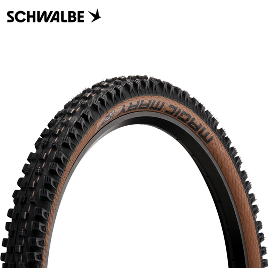 SCHWALBE Magic Mary 27.5"x2.40 EVO ADDIX Soft SuperGravity TLE Bronze Skin