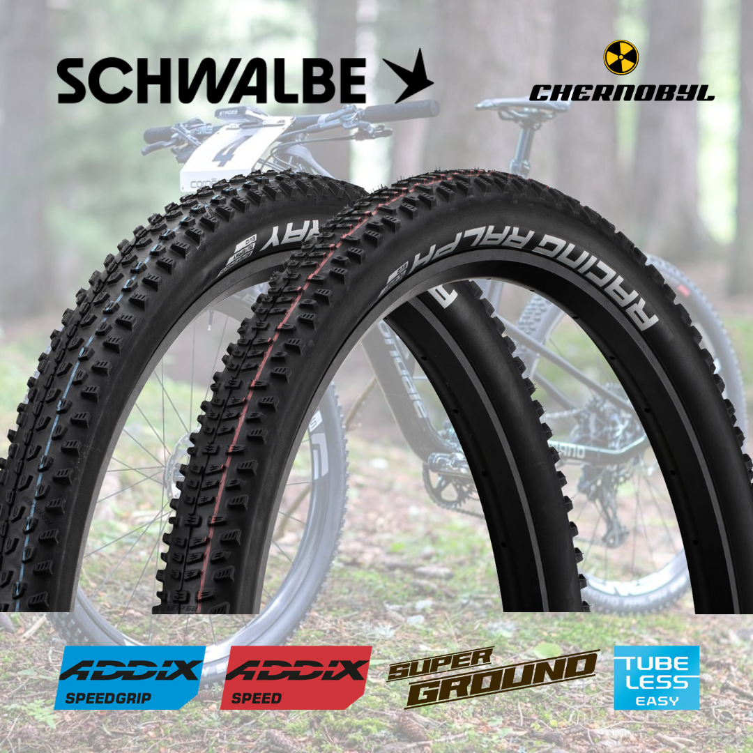 (Set de cubiertas) SCHWALBE Racing Ray / Racing Ralph EVO Super Ground TLE