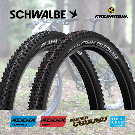 (Set de cubiertas) SCHWALBE Racing Ray / Racing Ralph EVO Super Ground TLE