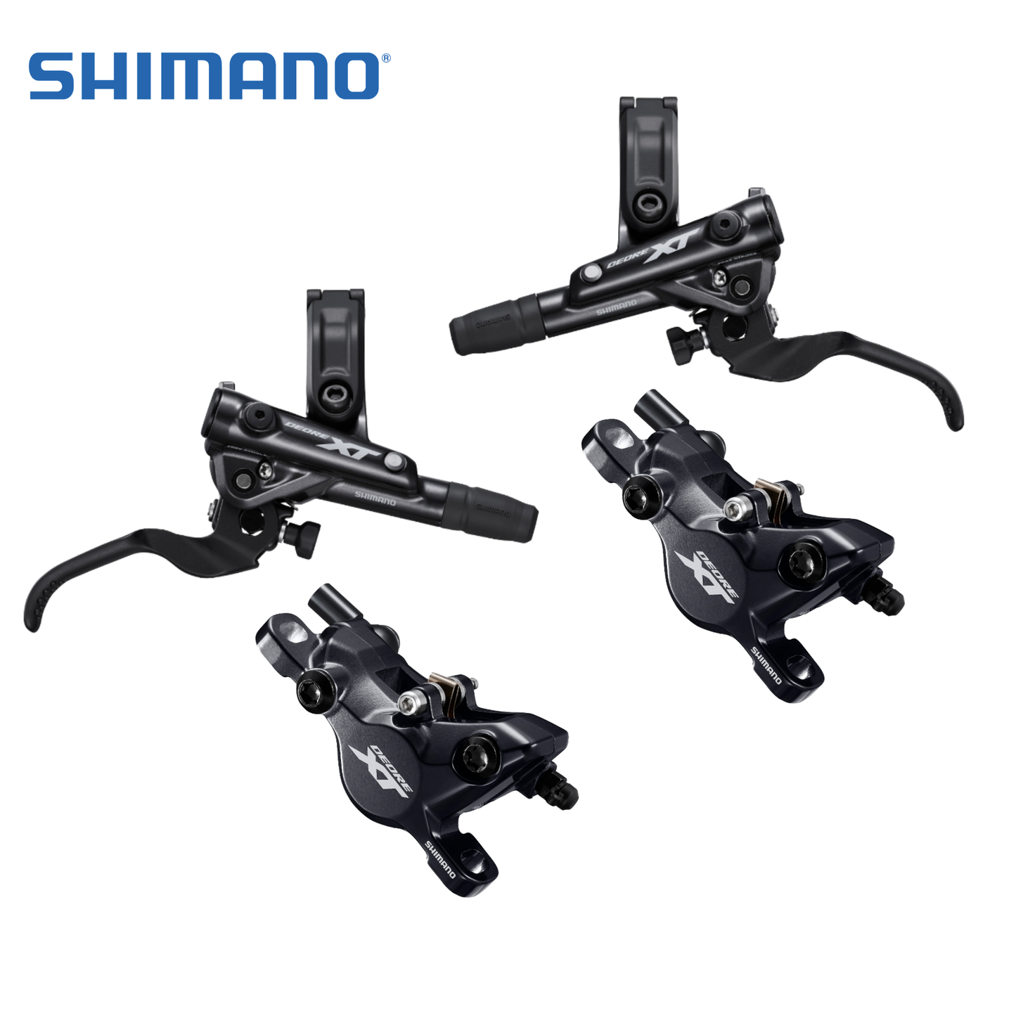 SHIMANO Deore XT BR-M8100 - Set de Frenos Hidráulicos