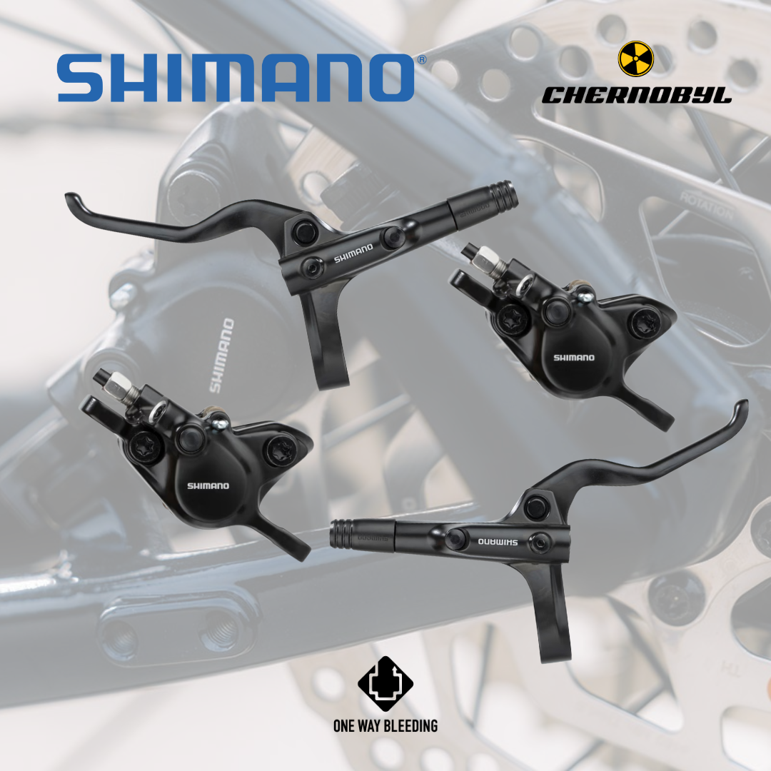 SHIMANO BR-MT200 - Set de Frenos Hidráulicos