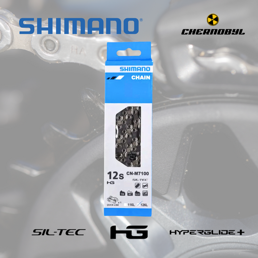 SHIMANO CN-M7100 Hyperglide+ - 12 Velocidades - Cadena