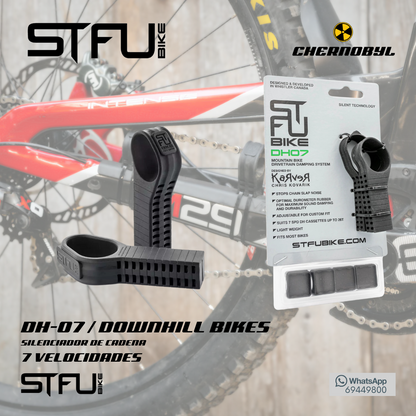 STFU BIKE DH-07 Downhill 7 velocidades - Silenciador de Cadena