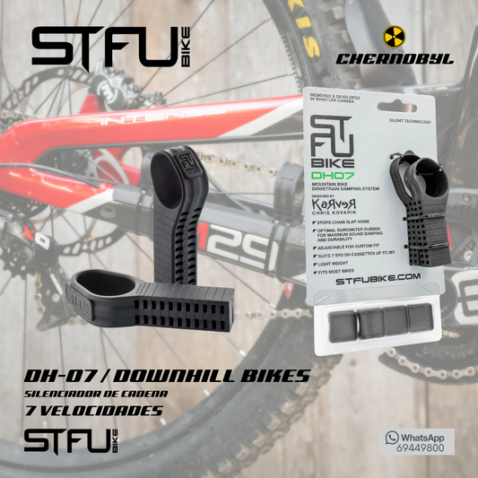 STFU BIKE DH-07 Downhill 7 velocidades - Silenciador de Cadena