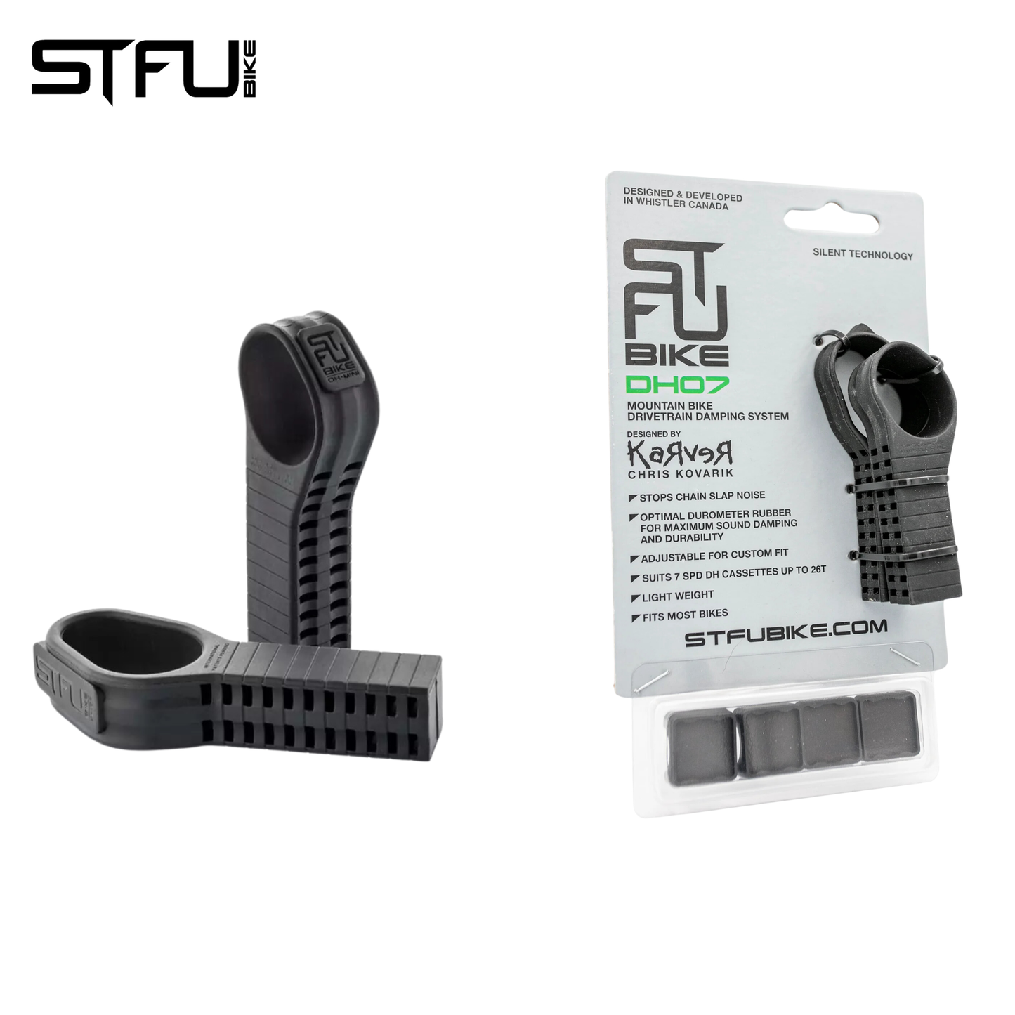 STFU BIKE DH-07 Downhill 7 velocidades - Silenciador de Cadena