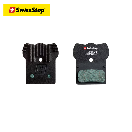 SWISSSTOP Disc 28 EXOTherm2 para XTR/XT/SLX/Deore/Alfine (Shimano) - Pastillas de Freno