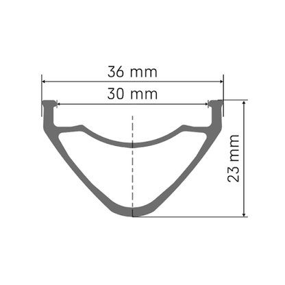 DT SWISS FR 571 29" 32H Silver
