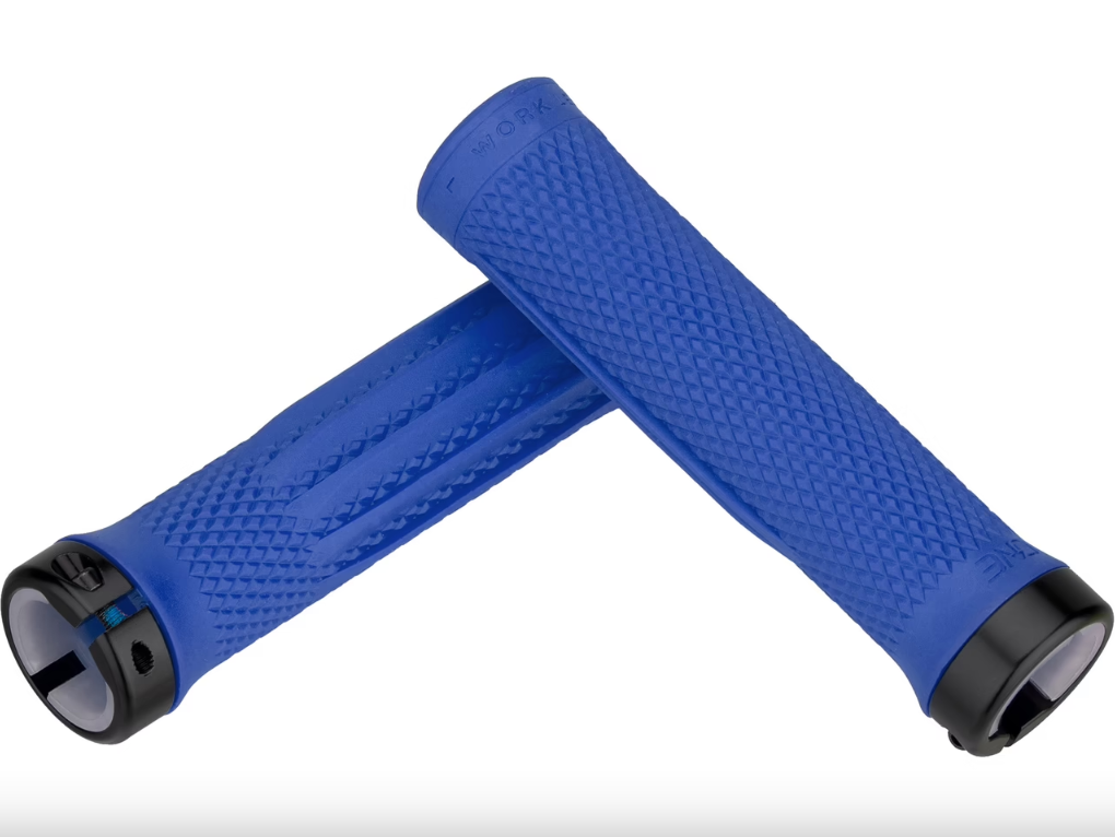 ONEUP Components Grips Blue Lock-On