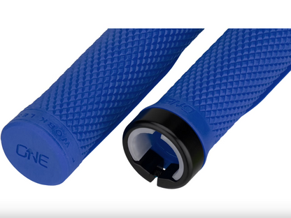 ONEUP Components Grips Blue Lock-On