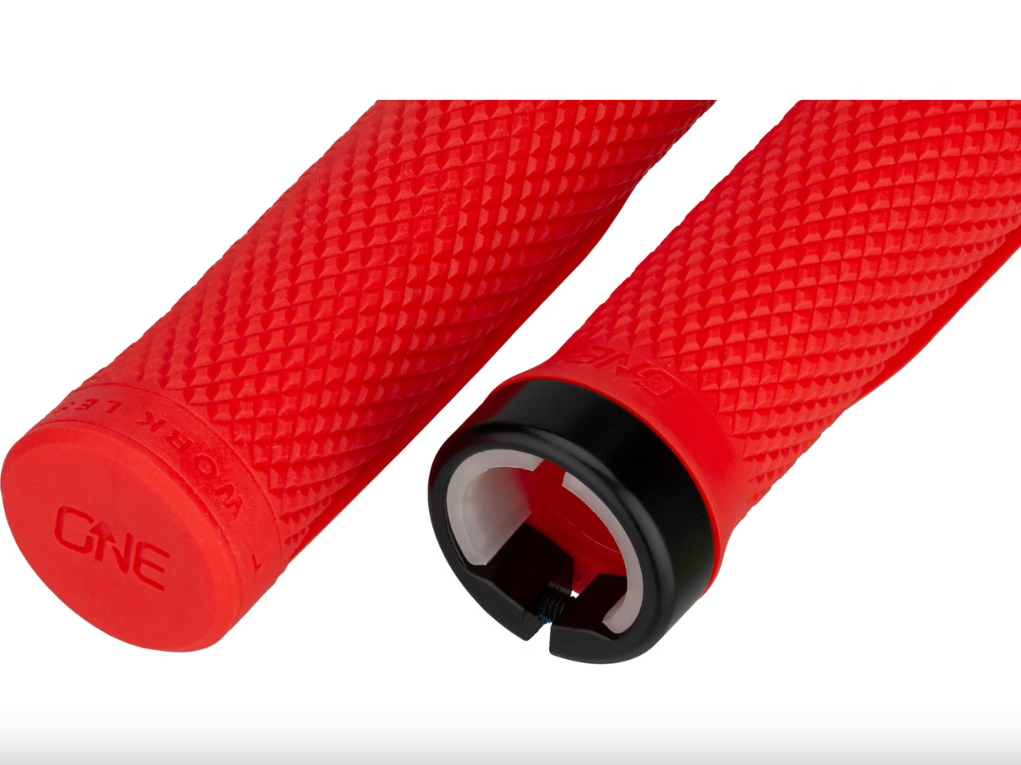 ONEUP Components Grips Red Lock-On